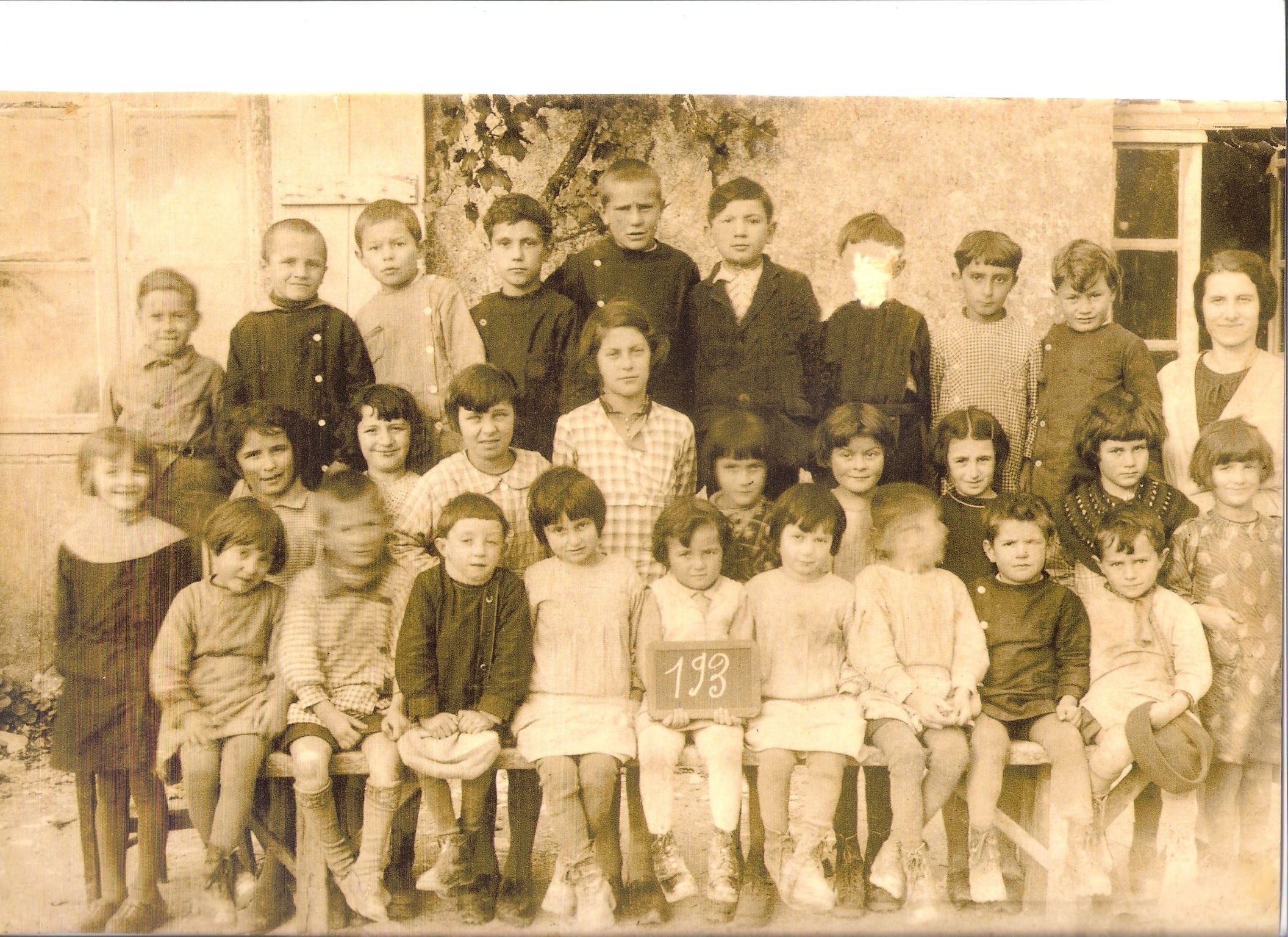 1939-1940 Ecole de St Front photo M Cote